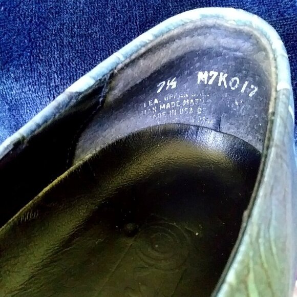 Icon Ocean Painted ICON Wearable Art Shoes Shoes Men's Size 9.5 - Picture 5 of 12